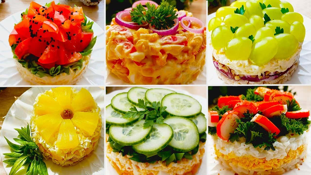 Салаты и закуски: вдохновляющие рецепты для любого стола - 5